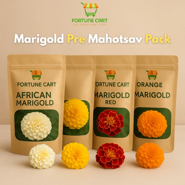 Marigold Pre-Mahotsav Pack – Grow Festive Marigolds at Home Before Prices Spike