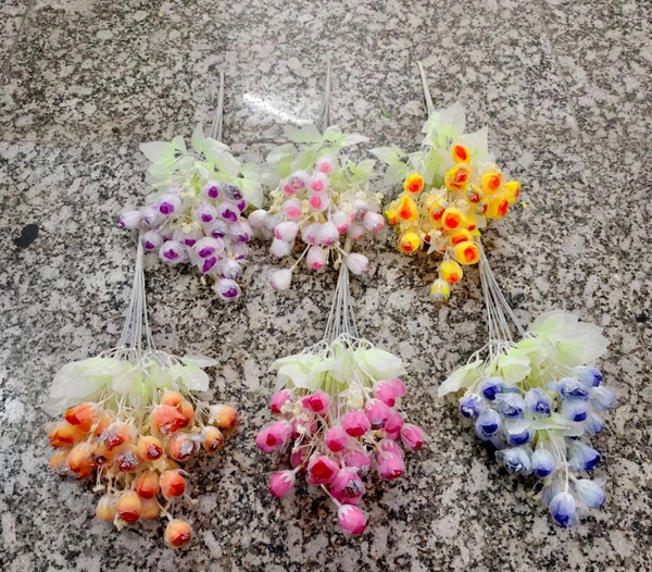 Indian Aesthetica Artificial Flower Bunches - Varinat 4