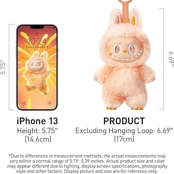 Pop Mart Labubu The Monsters – Big Into Energy Plush Pendant with Vinyl Face & Furry Suit (Official Collector’s Edition, Sealed, Pack of 1) Limited Edition - Random Labubu Pick