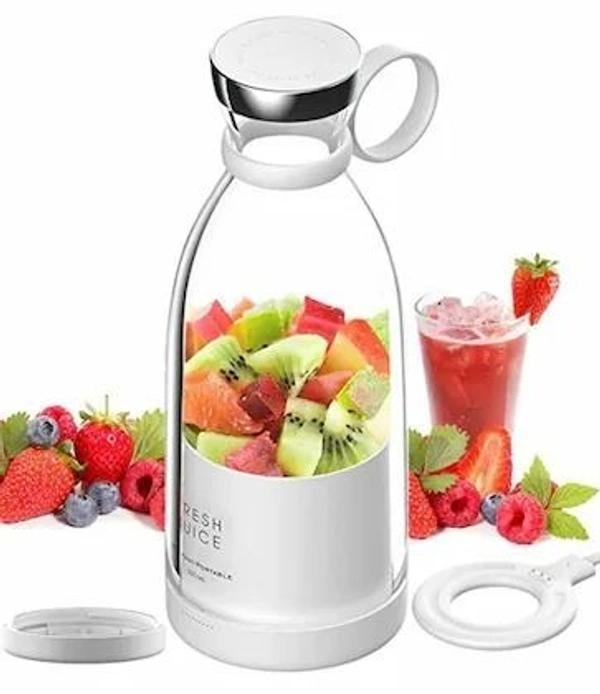 Fortune Cart Rechargeable Mini Portable Juicer Blender – Smoothie Maker Bottle for Travel & Gym