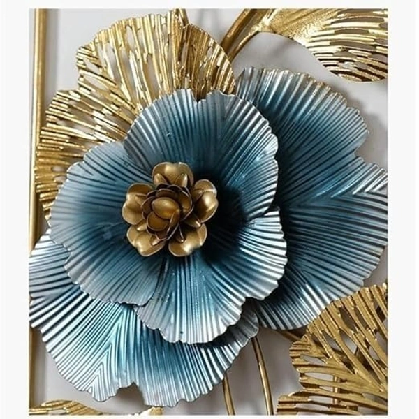 Indian Aesthetica INDIAN AESTHETICA HOME DECOR | Metal Wall Art Stylish and Compact | Living Room and Bedroom Wall Art Stylish Hotel lobby and Foyer | Wedding Gifts and House Warming Ceremony WA12 - 78L*9W*98H