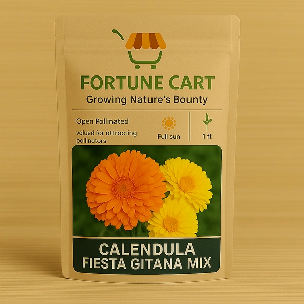 Fortune Cart Calendula Double Fiesta Gitana Mix