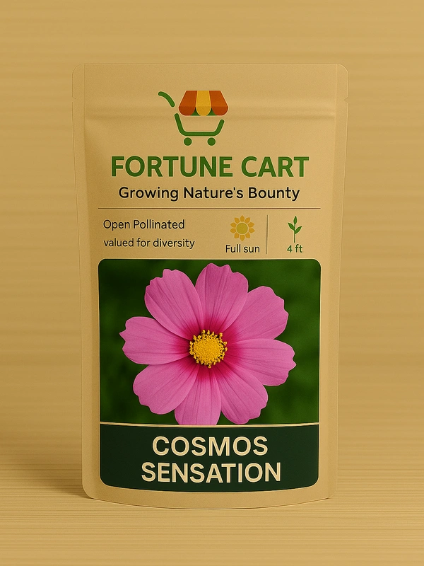 Fortune Cart Cosmos and Sensation Flower Seeds