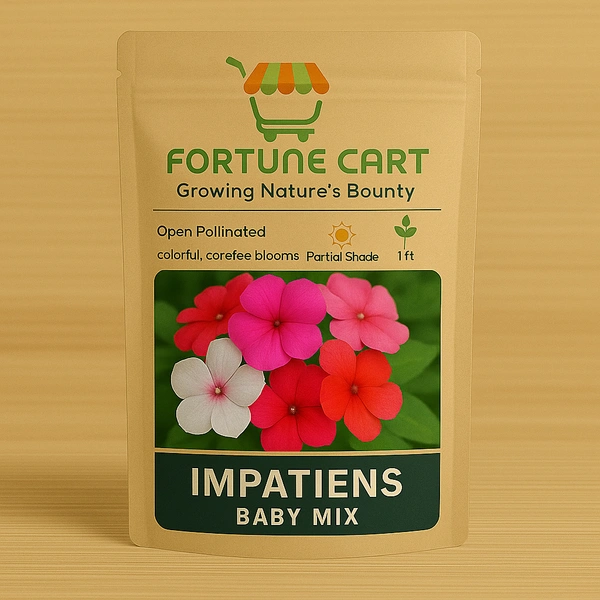 Fortune Cart Impatiens Baby Mix