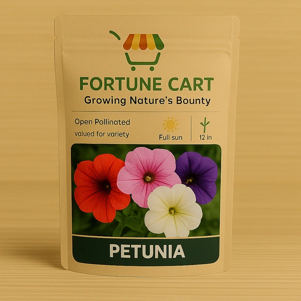 Fortune Cart Petunia Flower Seeds Mix