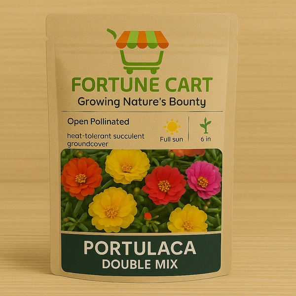 Fortune Cart Portulaca Double Mix Seeds