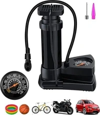 AirXpress – Heavy-Duty Foot Pump for Bicycle Tyres, Sports Balls & Balloons | Compact, High-Pressure Manual Air Pump