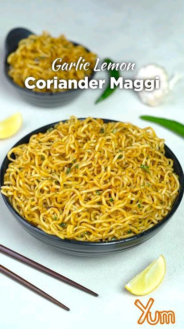 Garlic Lemon Coriander Maggie 