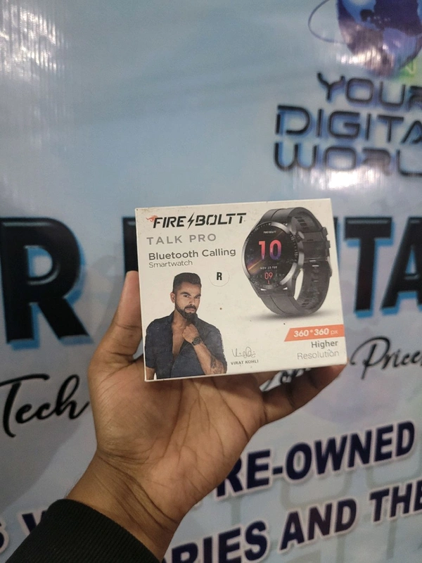 Fireboltt FIRE BOLTT  TALK PRO Bluetooth Calling Smartwatch (Repacked) - Black