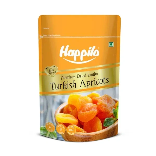 Happilo Premium Dry Fruits Happilo Premium Dried Turkish Apricots - 200 gm
