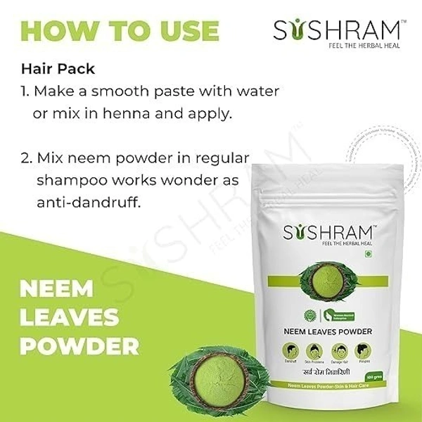  Sushram Agro International Sushram Neem Leaf Powder