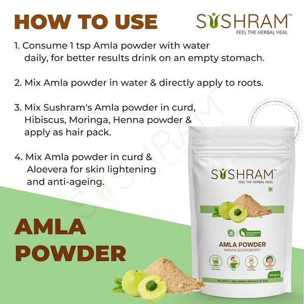 Sushram Agro International Sushram Amla Powder 