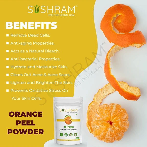 Sushram Agro International Sushram Orange Peel Powder 