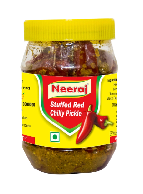 neeraj foods STUFFED RED CHILLI PICKLE