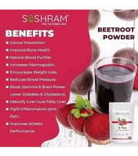 Sushram Agro International Sushram Beetroot powder 100g