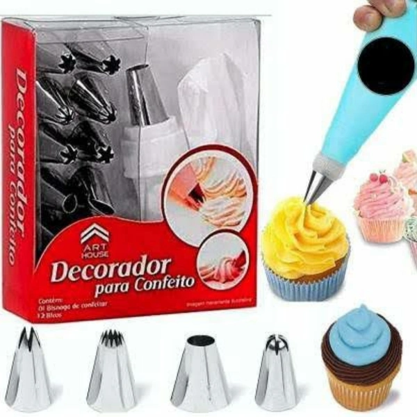 12PCs Cake Decorator With Keep