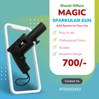 SPARKLER GUN  - Black
