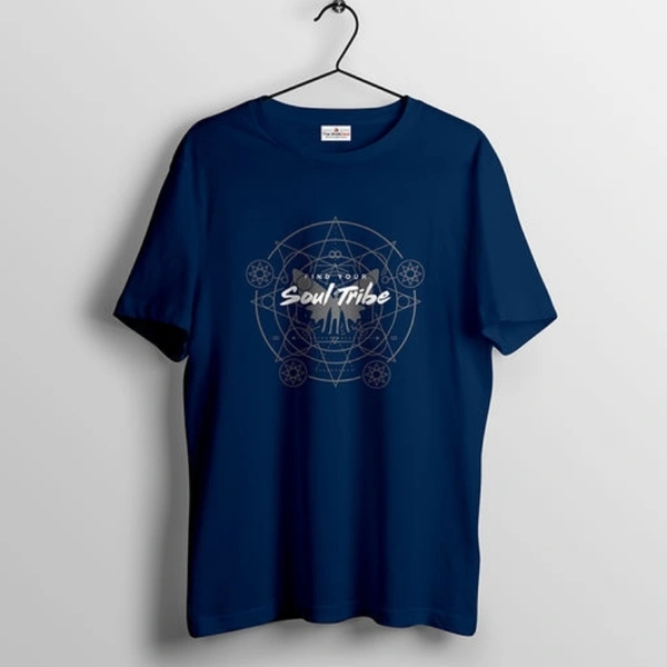 Attractive "Soul Tribe" 100% Cotton Men T-shirt - S