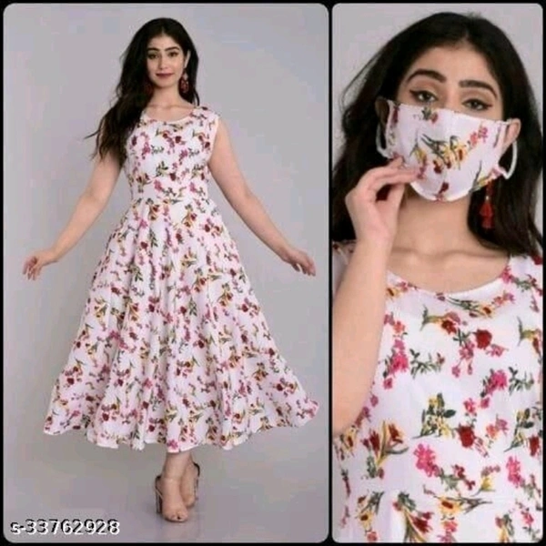 Trendy Fashionable Women Dress - L
