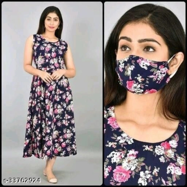 Trendy Fashionable Women Dress - L