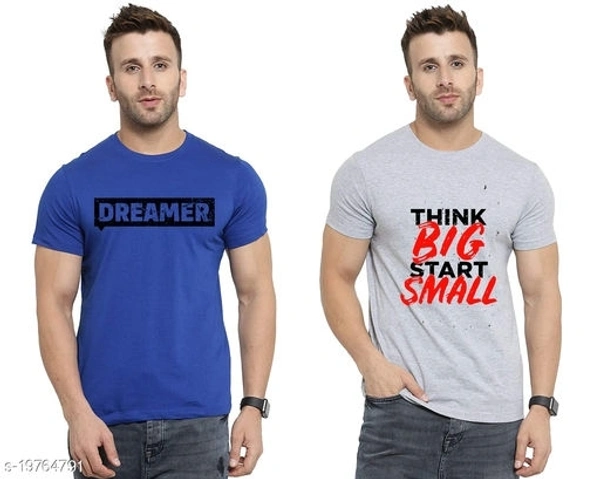 T- Shirts Combo Pack Of 2 - M