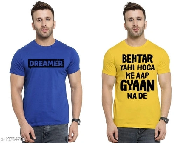T-Shirts Combo Pack Of 2 - M