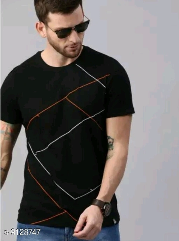 Men Designer Cotton T-Shirt - M