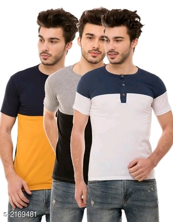T-Shirts Combo Pack Of 3 - S