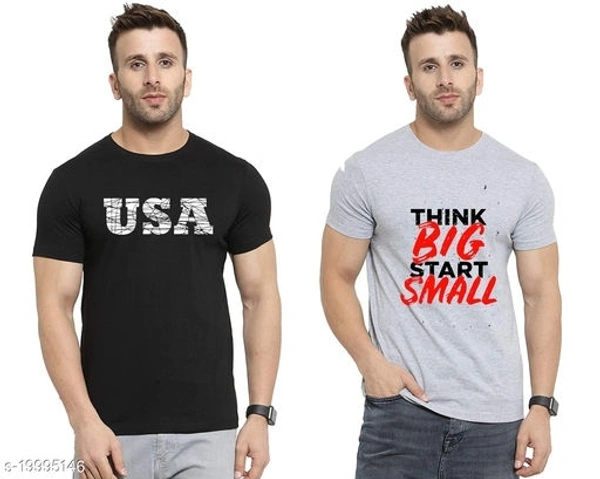 T-Shirt Combo Pack Of 2 - M