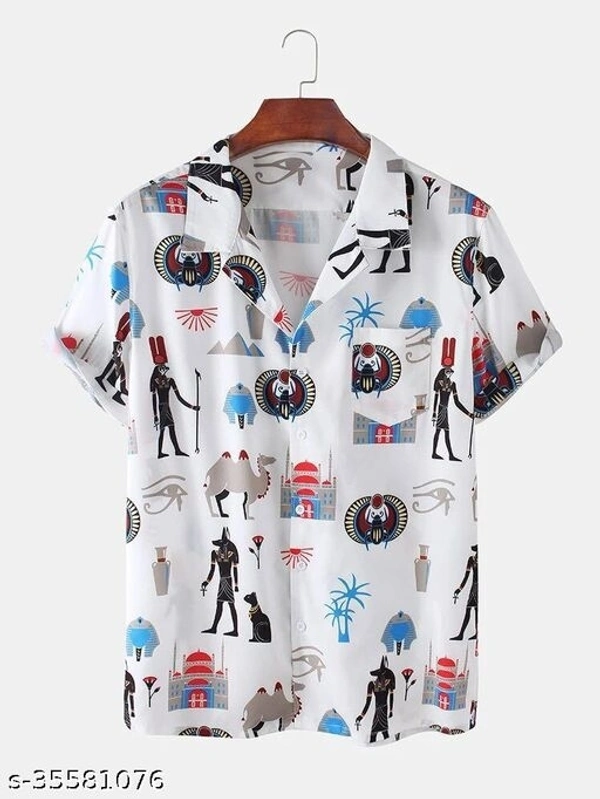 Men Designer Shirt - L