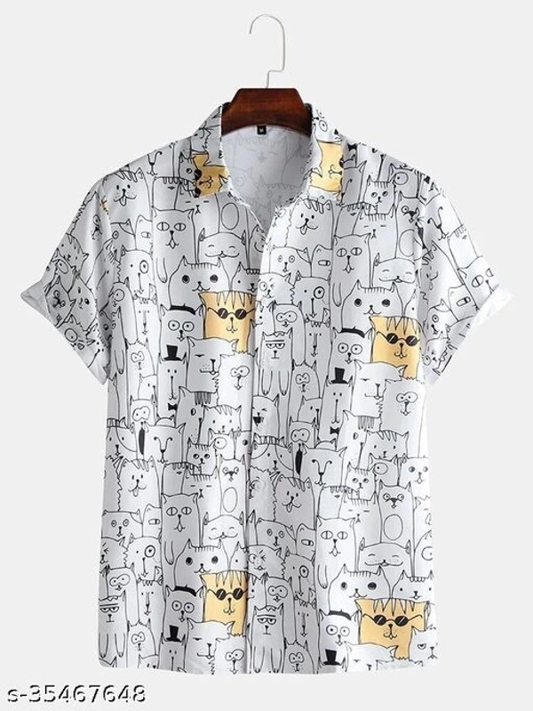 Men Designer Shirt - L
