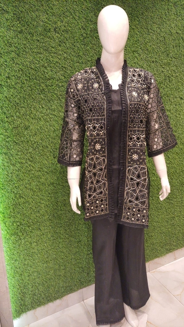 SAHELI BC78 PANT SUIT - M, Black