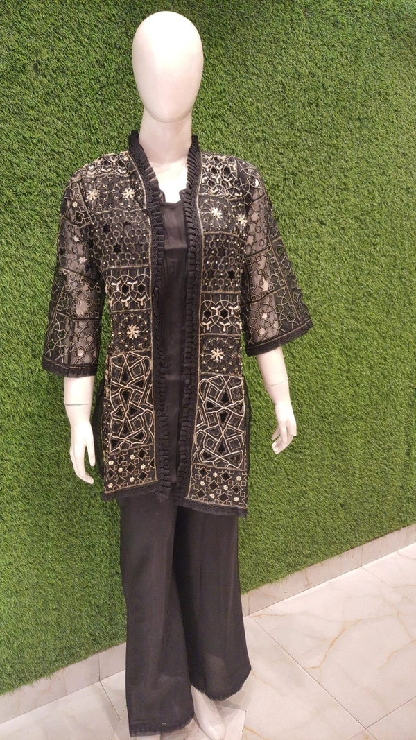 SAHELI BC78 PANT SUIT - M, Black