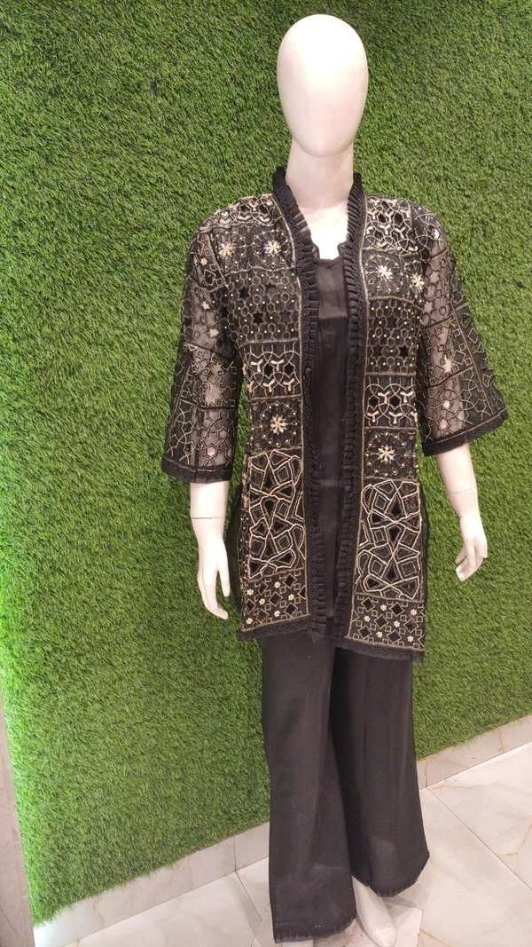 SAHELI BC78 PANT SUIT - M, Black