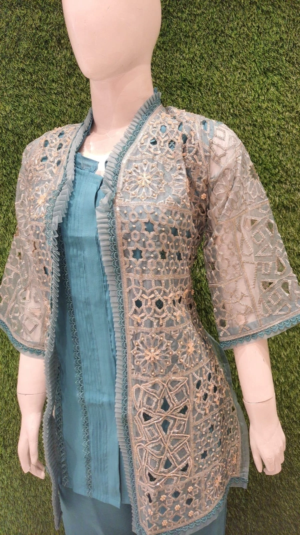 SAHELI BC78 PANT SUIT - M, Glacier