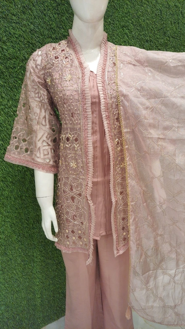 SAHELI BC78 PANT SUITS - M, Sea Pink