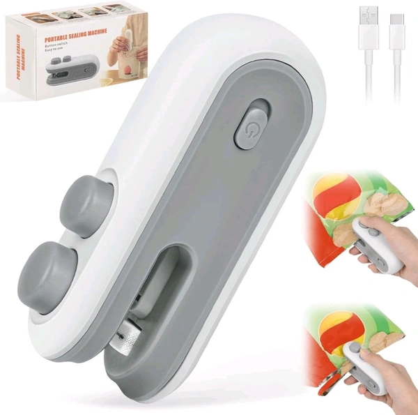 Potable Mini Sealing Machine - White, 8 Inges