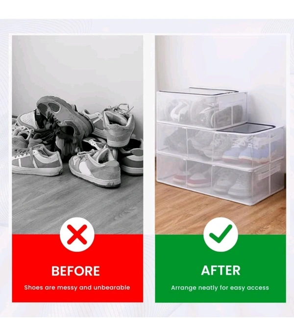 Shoes Storage - White, 15 Inges
