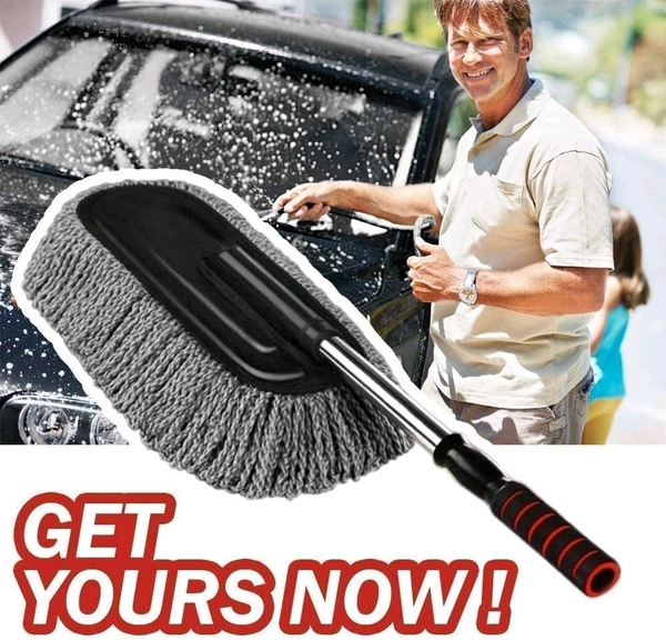 Car Dusting Mop - Gray