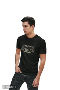  Black T Shirt  - Black, M