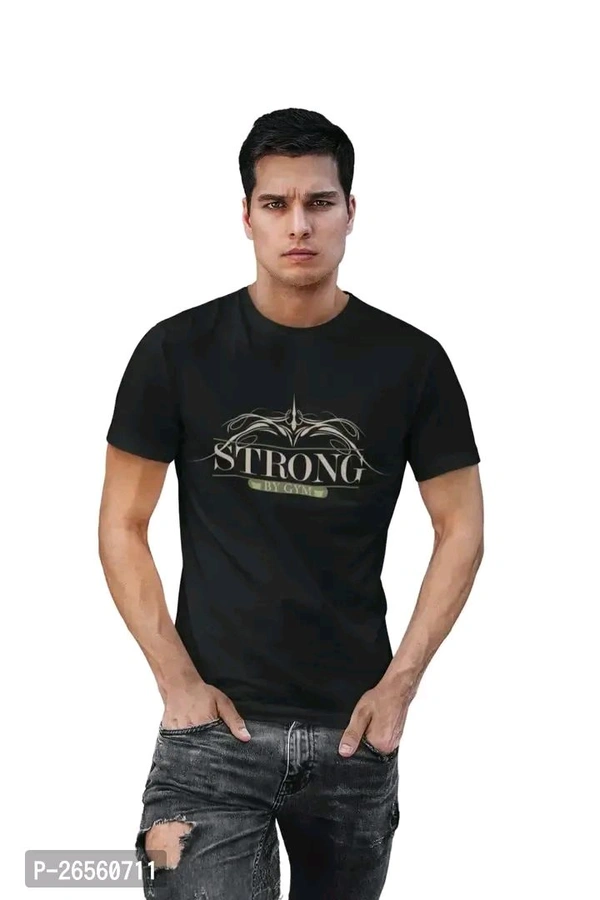  Black T Shirt  - Black, M