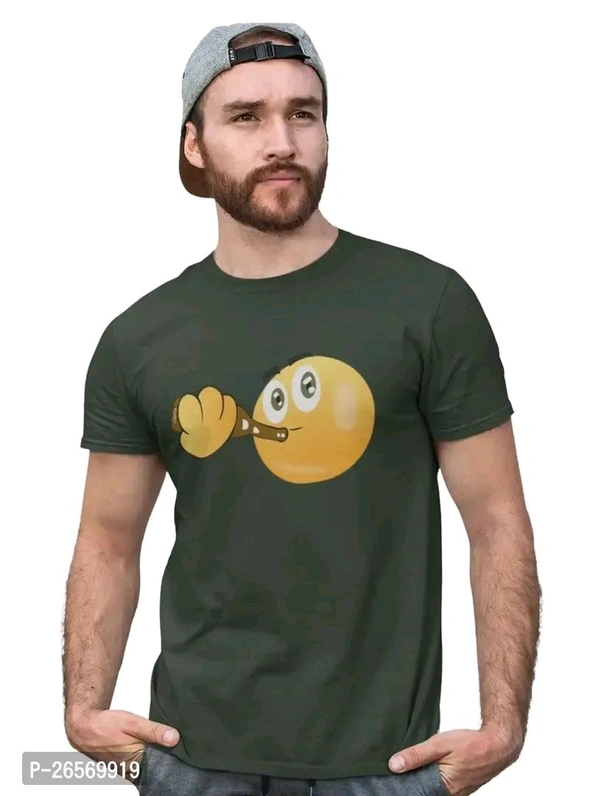 Blue T Shirt  - Green, M