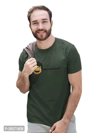 Green Cotton T Shirt  - M