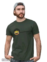 Green Cotton T Shirt  - L