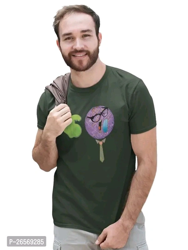 Green Cotton T Shirt  - 2xl
