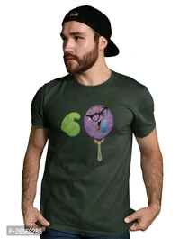 Green Cotton T Shirt  - 2xl