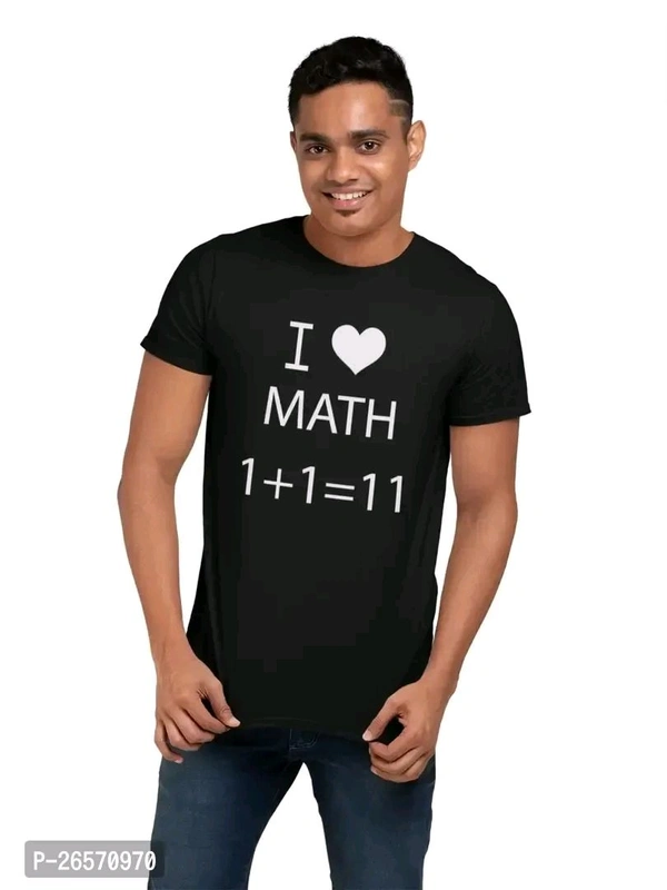 Black Cotten T Shirt  - M