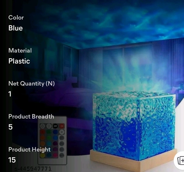 3d Ocean Wave Projecter Lamp
