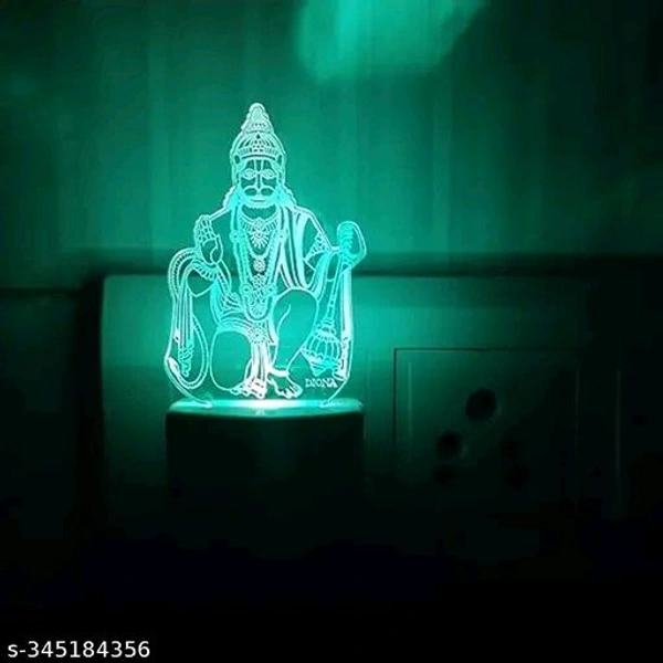 Hanuman Light In Mid Night 
