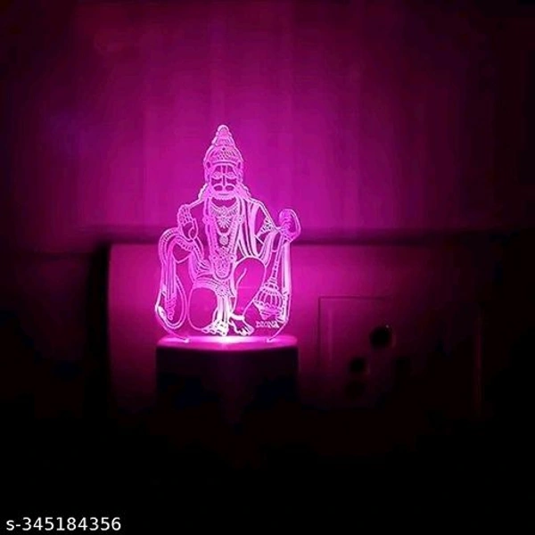 Hanuman Light In Mid Night 